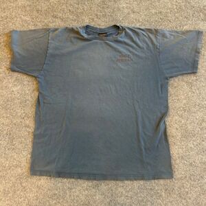 Vintage Woolrich Geat Reel Fishing Made in USA T-Shirt Adult XL